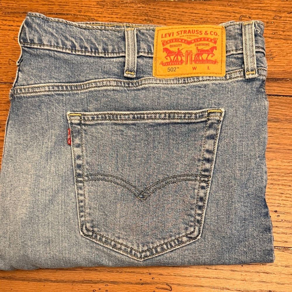 Levi's Light Blue Bootcut Jeans for Men